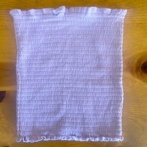 Mauve ribbed Tube Top